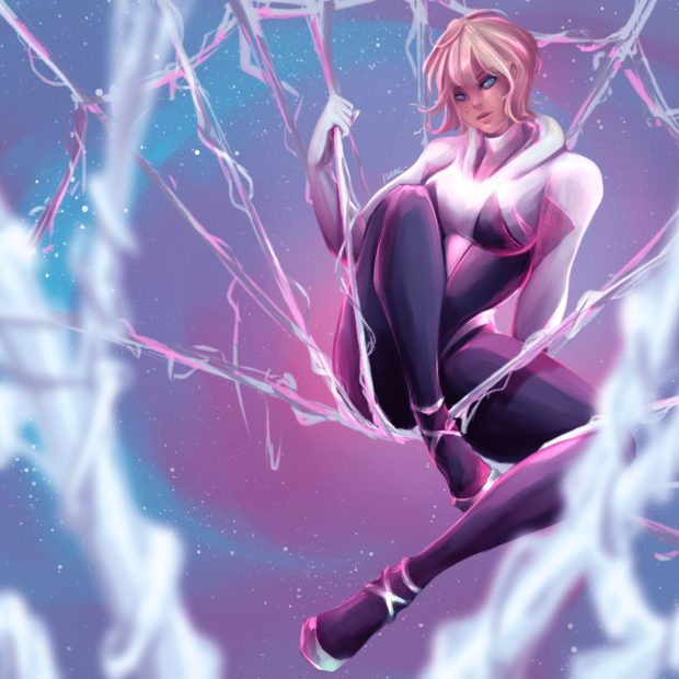 Cool Spider Gwen Background.