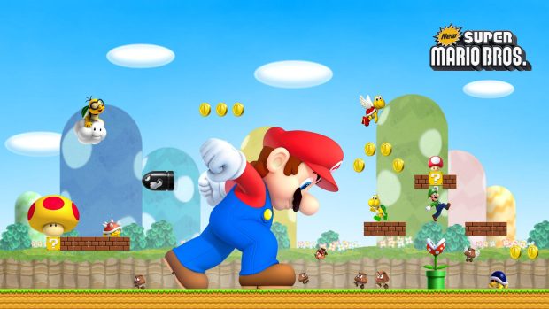 Cool Super Mario Background.