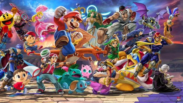 Cool Super Smash Bros Ultimate Background.