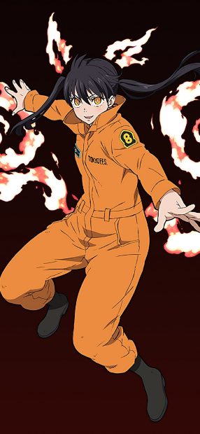 Cool Tamaki Fire Force Background.