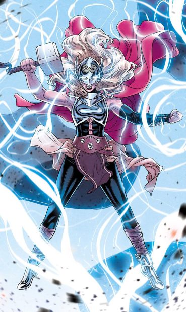 Cool Thor Love And Thunder Background.