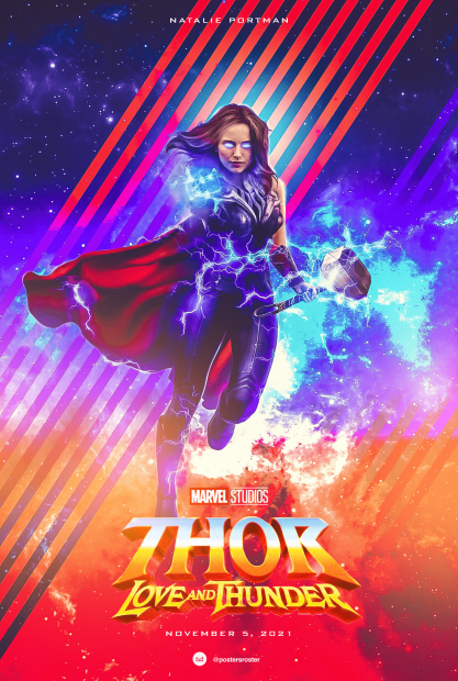 Cool Thor Love And Thunder Wallpaper HD.