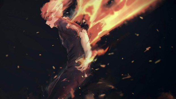 Cool Todoroki Wallpaper Computer.