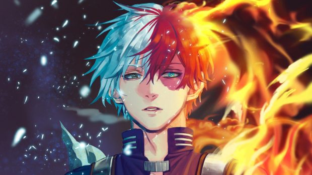 Cool Todoroki Wallpaper Free Download.