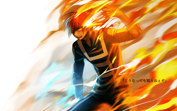 Cool Todoroki Wallpaper HD Free download.