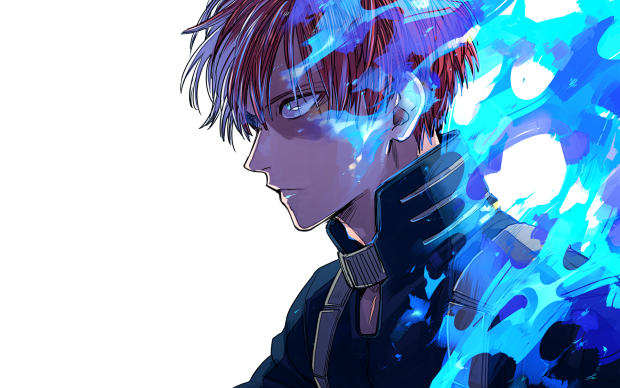 Cool Todoroki Wallpaper for Desktop.