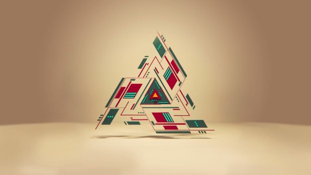 Cool Triangle Wallpaper HD.