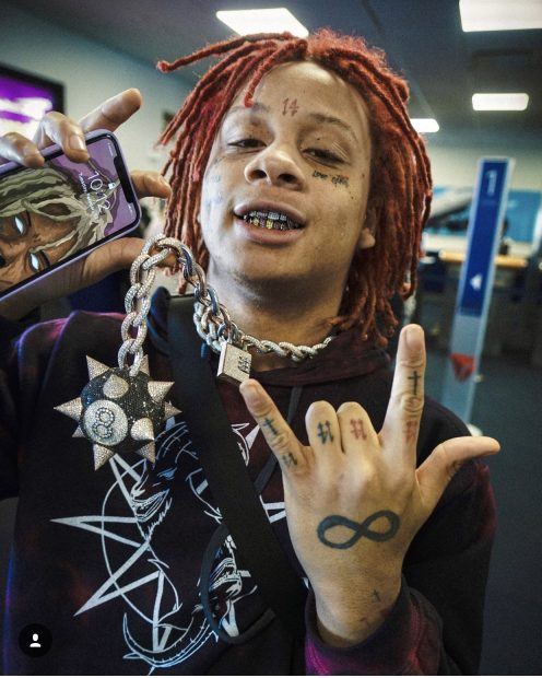 Cool Trippie Redd Background.