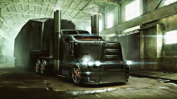 Cool Truck Desktop Wallpaper.