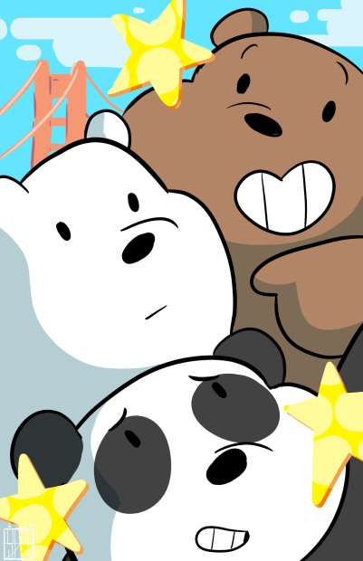 Cool We Bare Bears Wallpaper HD.