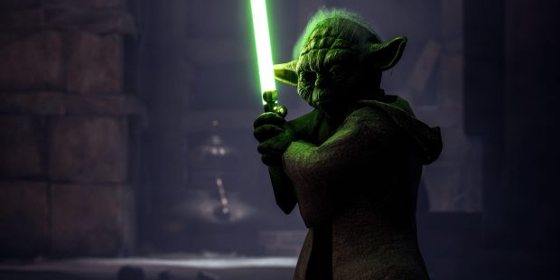 Cool Yoda Background.