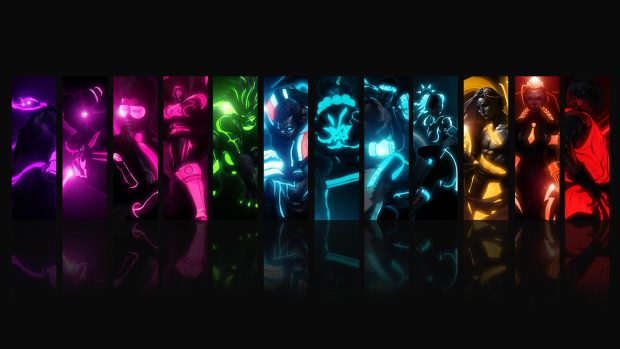 Coolest Anime Wallpaper HD Neon.