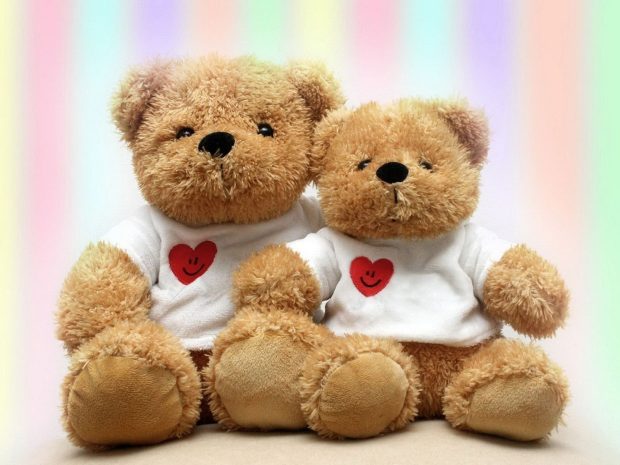 Couple Cute Bear Wallpaper HD.