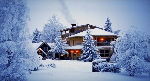 Cozy Winter HD Wallpaper.