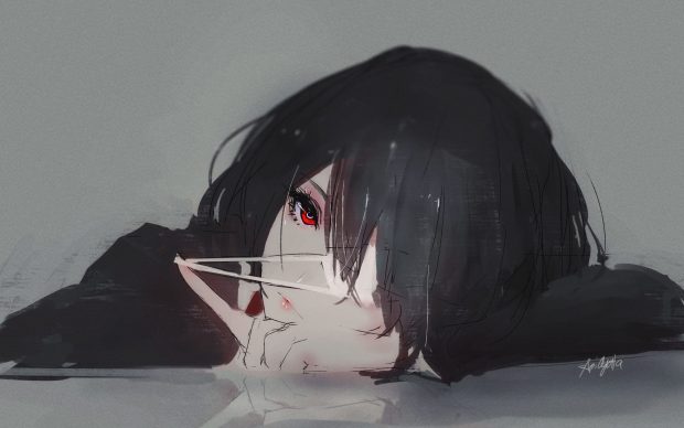 Cry Sad Anime Wallpaper HD.
