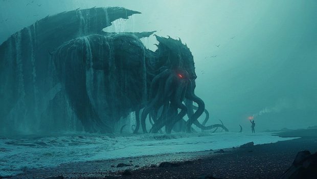 Cthulhu HD Wallpaper Free download.