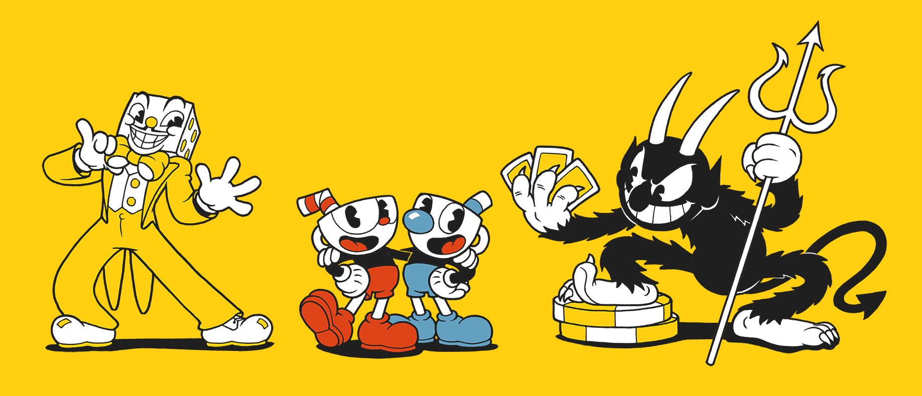 I made a cuphead wallpaper hope you guys like it Resolution 1920x1080   rwallpaper