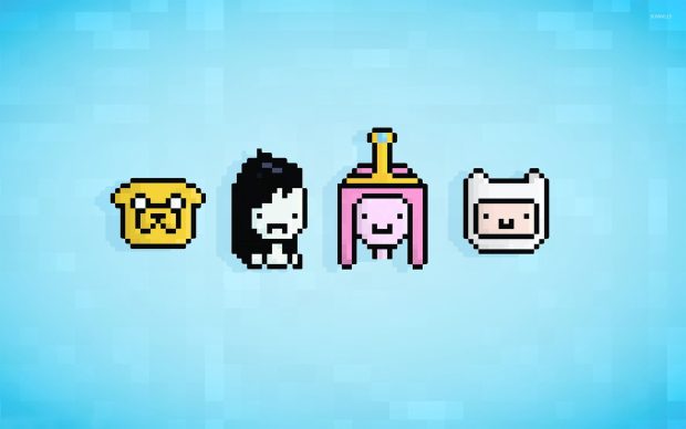 Cute Adventure Time Background.