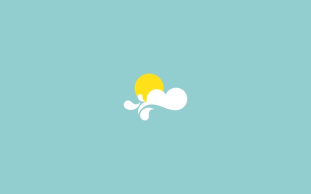 Cute Aesthetic Backgrounds HD Sun Minimalist.