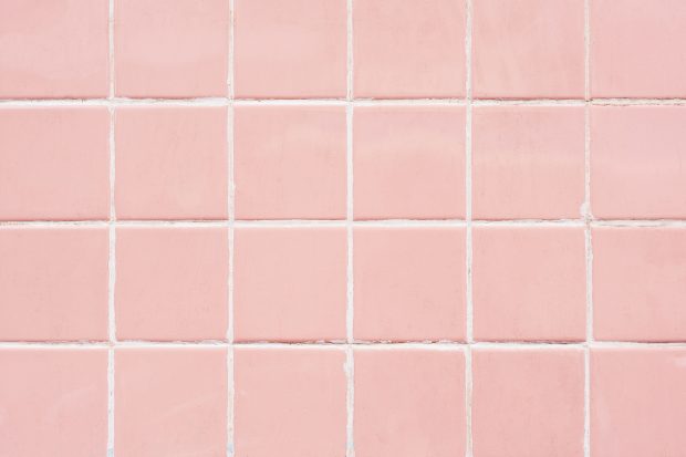 Cute Aesthetic Pink Desktop Wallpaper.