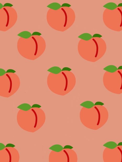 Cute Aesthetic Wallpaper Cute Peach.