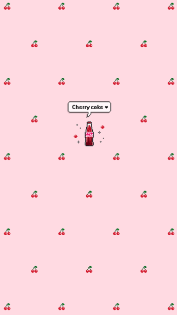 Cute Aesthetic Wallpaper HD Coke Icon.