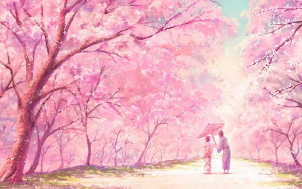 Cute Aesthetic Wallpaper HD Couple.