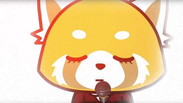 Cute Aggretsuko Background.