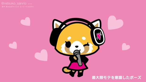 Cute Aggretsuko Wallpaper HD.