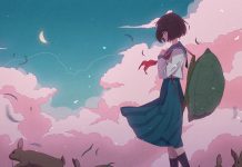 Cute Anime Backgrounds School Girl.