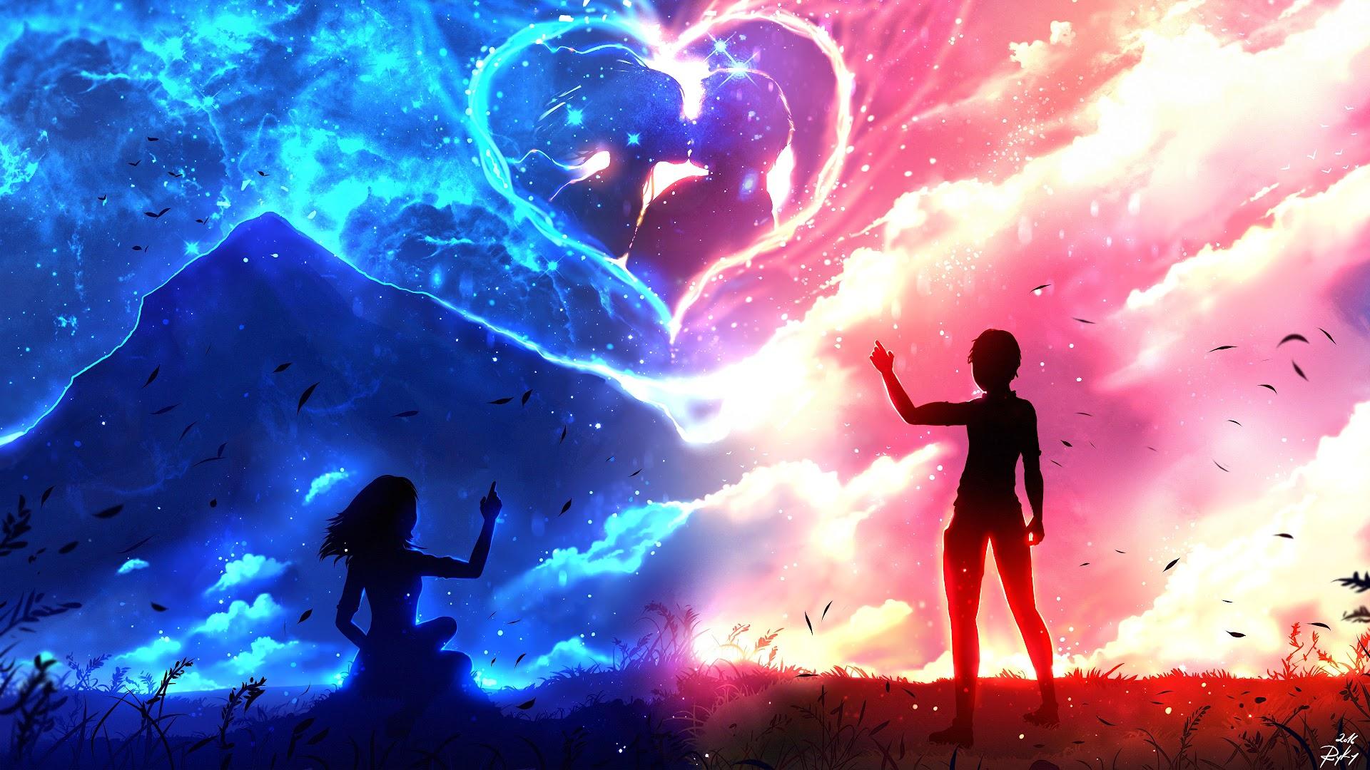 Anime couple 1080P 2K 4K 5K HD wallpapers free download  Wallpaper Flare