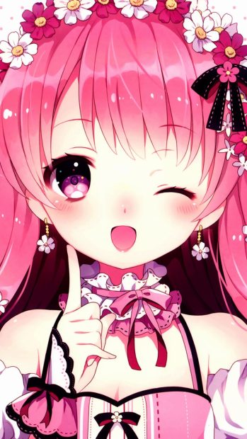 Cute Anime Girl Wallpaper Iphone.