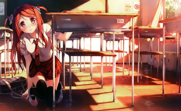 Cute Anime School Backgrounds.