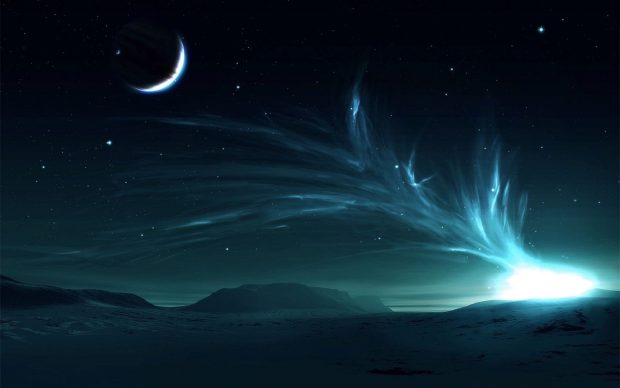 Cute Aurora Borealis Wallpaper HD.