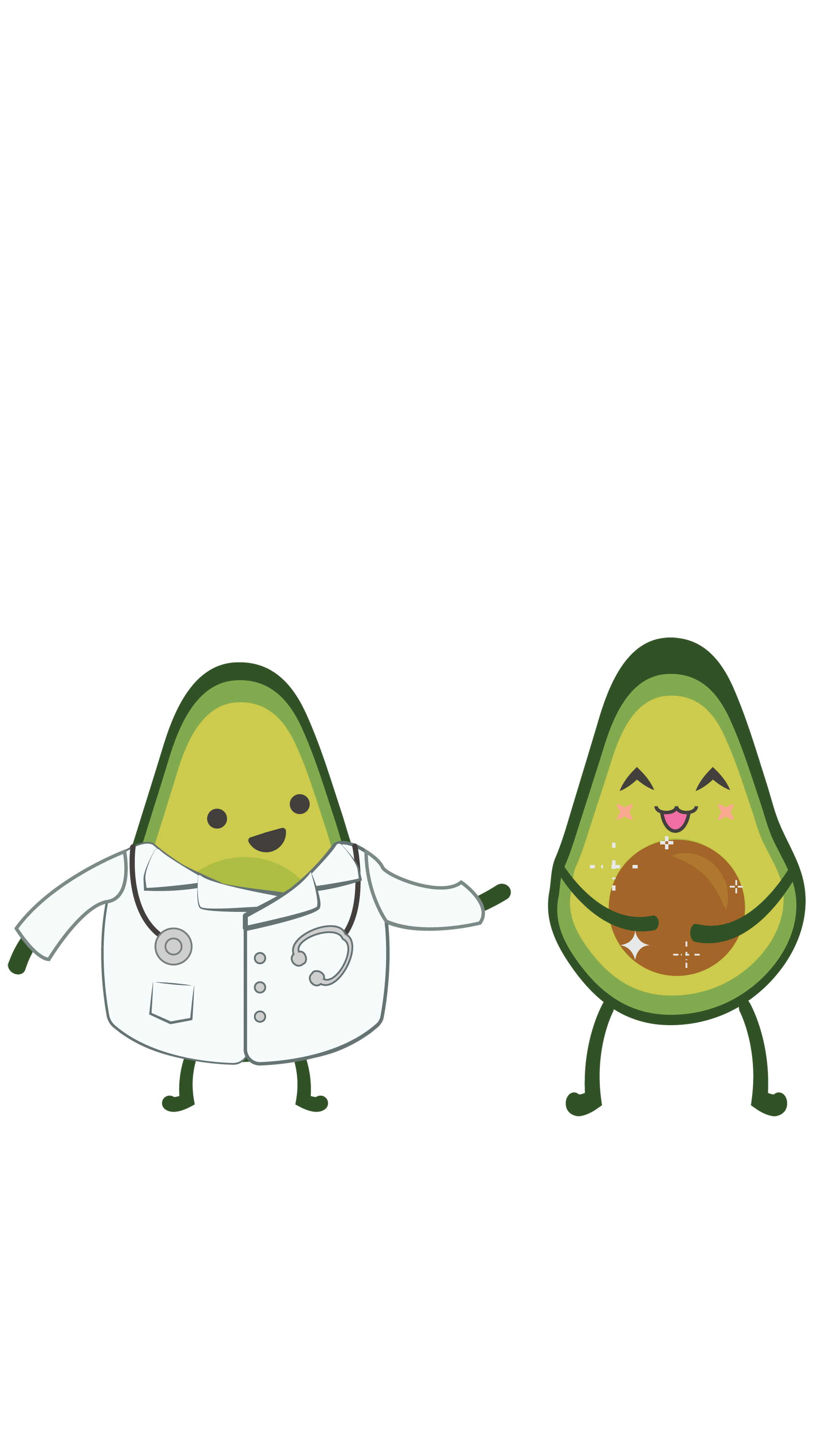 Avocado Wallpapers  Stickers by Ivka Veljkovic