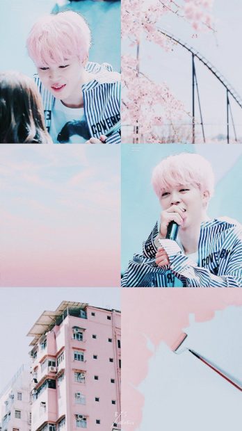 Cute BTS Aesthetic Wallpaper HD.