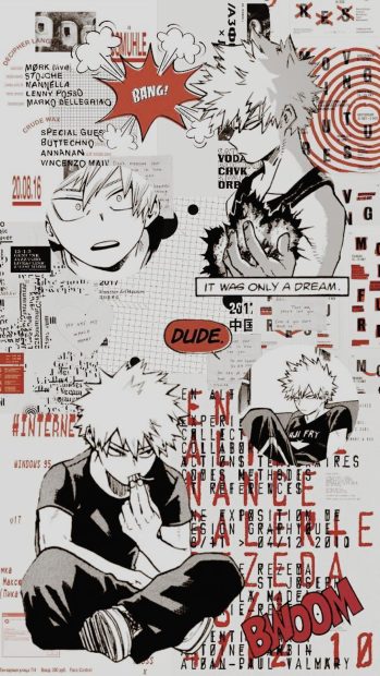 Cute Bakugou HD Wallpaper Free download.