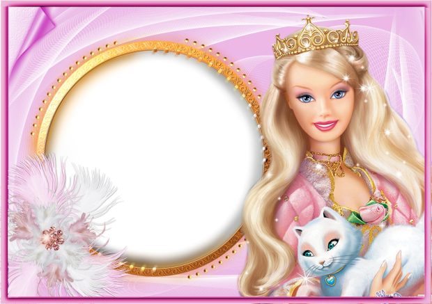 Cute Barbie Background.