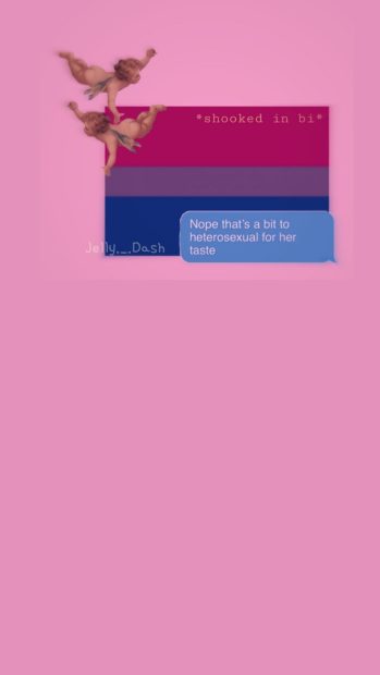 Cute Bisexual Background.