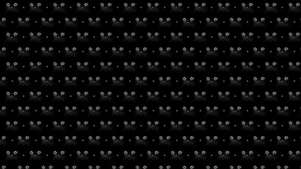 Cute Black Wallpaper HD.