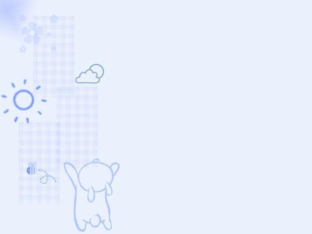 Cute Blue Wallpaper High Quality Minimalist.