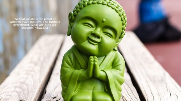 Cute Buddha Wallpaper HD.