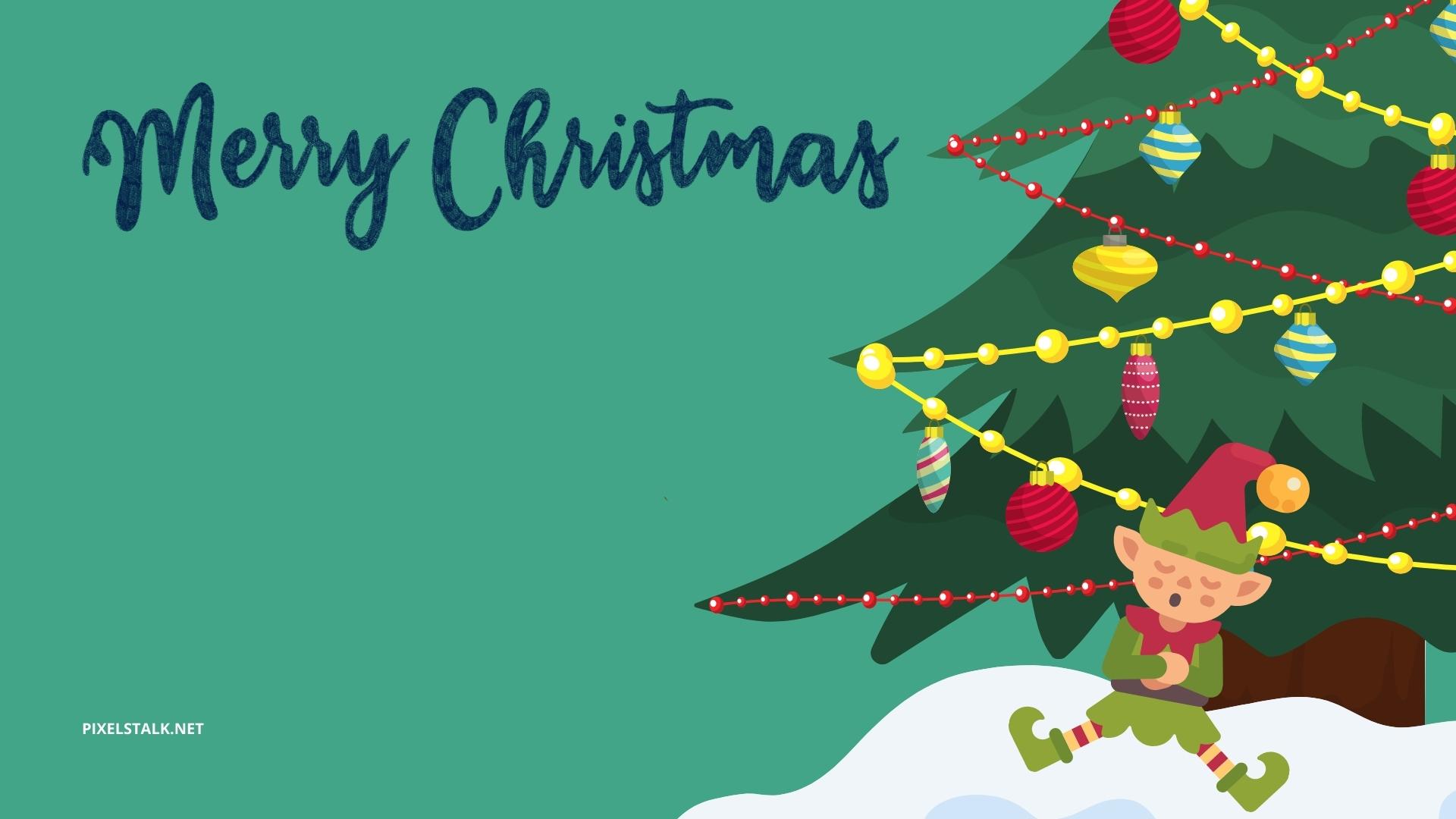 Merry Christmas Tree Wallpapers free download 