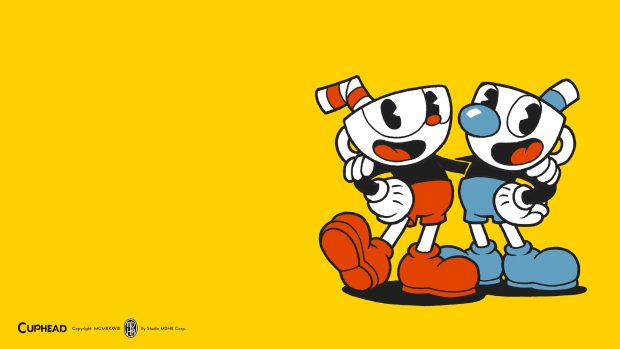 Cute Cuphead Background.