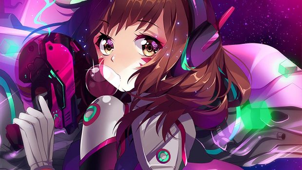 Cute D Va Background.