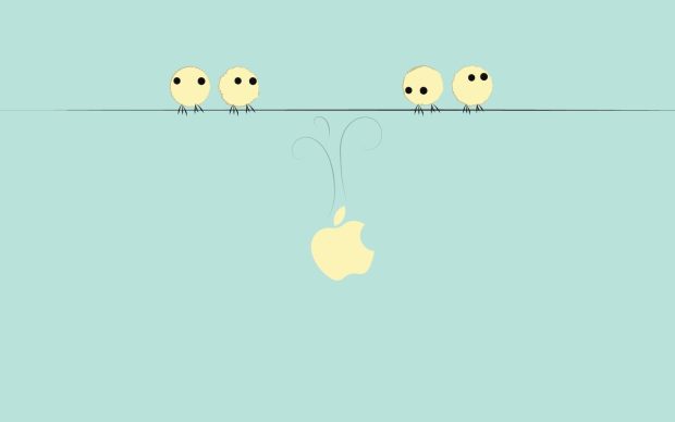 Cute Desktop Desktop Wallpaper Apple Logo.