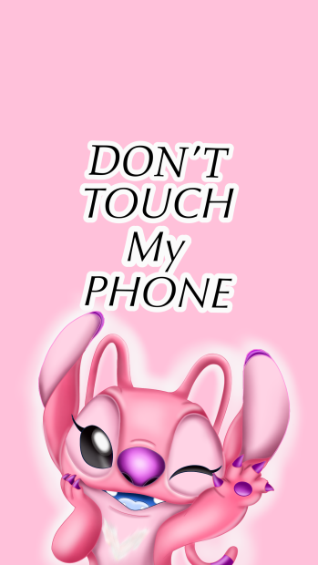 Cute Dont Touch My Phone Wallpaper Girly.