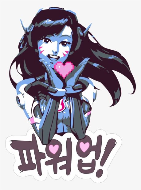 Cute Dva Background.