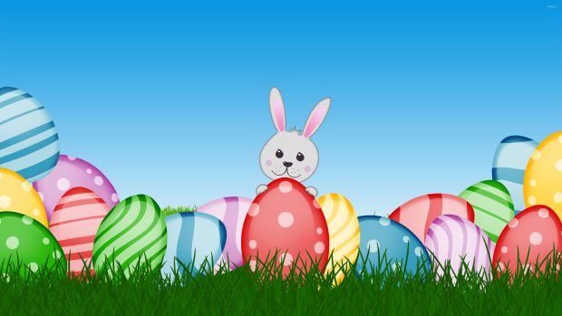 Cute Easter Bunny Wallpaper Free Download.