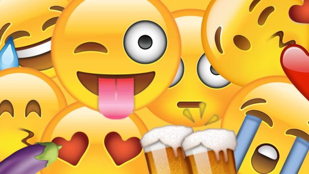 Cute Emoji Wallpaper Big Smile.